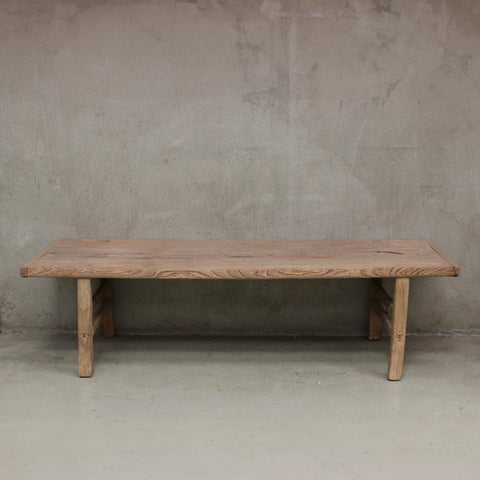 Antique Wooden Coffee Table Large