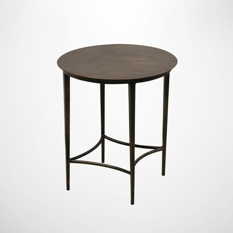 Saison Occasional Table in Old Brass Finish