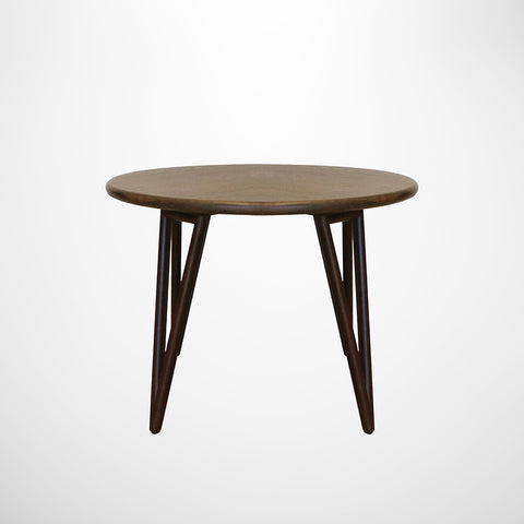 Dark Oak Round Oxford Dining Table in Oak