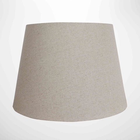 Raw Linen Tall Drum 46cm Shade