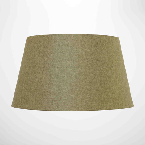 Verde Linen 46cm Tapered Drum Lamp Shade