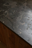 Devon Kitchen Unit with Honed Bluestone Bench