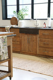 Devon Kitchen Unit with Honed Bluestone Bench