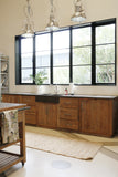 Devon Kitchen Unit with Honed Bluestone Bench