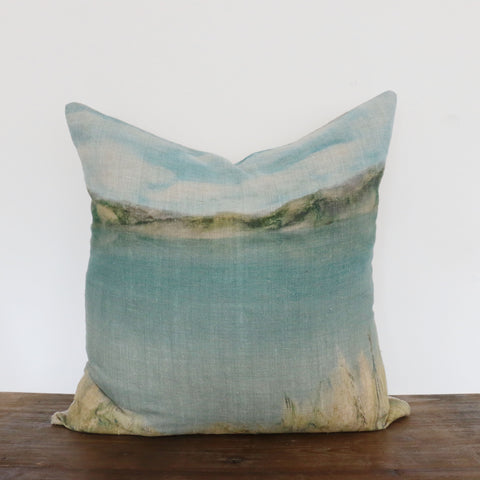 Island Summer Linen Cushion Cover