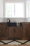 Devon Kitchen Unit with Honed Bluestone Bench