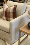 Sussex Armchair in Oatmeal Tweed