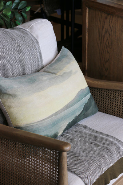Island at Dusk Lumbar Cushion Cover 40 X 60