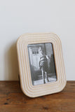 Wooden Picture Frame with Ridged Detail 5x7