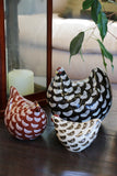 Ceramiques De Lussan Pullet in White with black Specks - Small