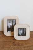 Wooden Picture Frame with Ridged Detail 5x7