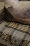 Wool Tartan Throw in McKellar