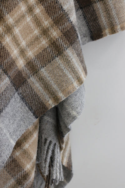 Wool Tartan Throw in McKellar