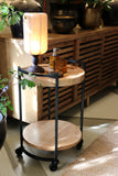 Cairo Trolley with Parquet Oak Top