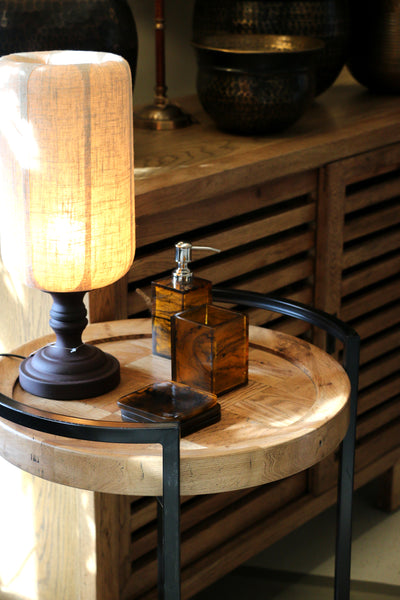 Cairo Trolley with Parquet Oak Top