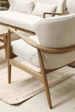 Wanaka Chair in Weathered Oak Finish