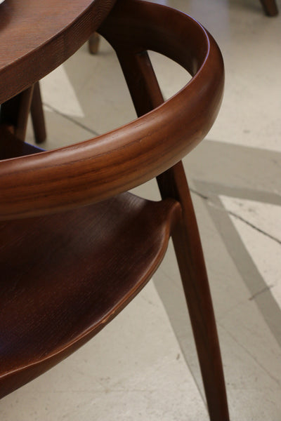 Claude Dining Chair with Arms Cocoa Elm