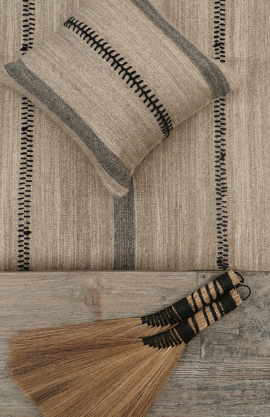 Wanaka  Tribal Wool Woven Rug Earth Tones 180 x 120