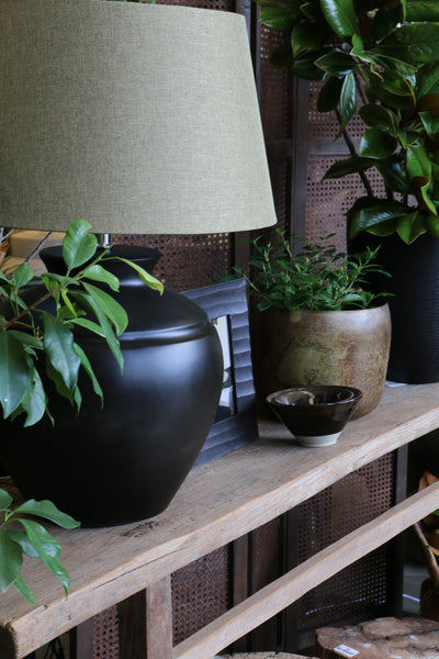 Verona Lamp Base in Dark Bronze Finish
