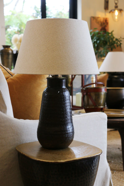 Cyprus Small Urn Lamp Base in Bronze