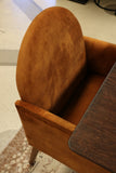 Costa Carver Armchair in Cognac Velvet