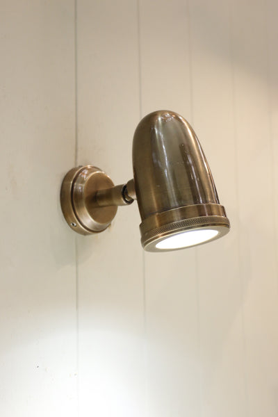 Toledo Outdoor Brass Spot Light IP54