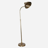 Cadiz Brass Floor Lamp Base with Shade