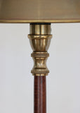 Eliza Brass & Maple Lamp Base with Shade