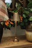 Claridge Petite Brass Table Lamp & Shade