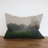 Dusk at Huka Linen Lumbar Cushion Cover 40 X 60