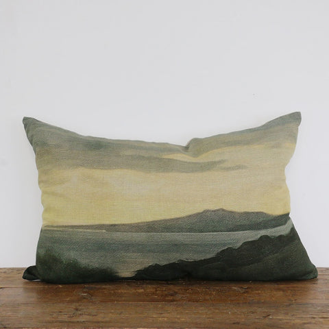 Island at Dusk Lumbar Cushion Cover 40 X 60