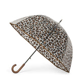 Anatole Clear Dome Umbrella in Leopard