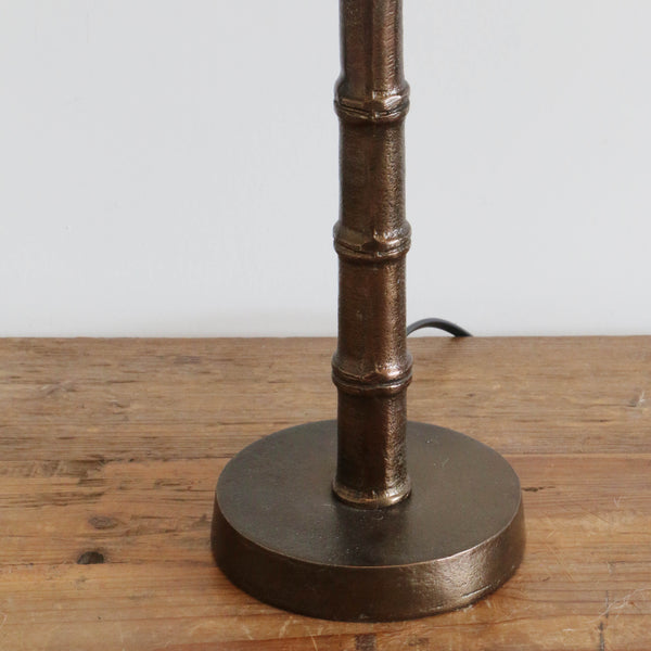 Havana Ridged Candlestick Lamp Base