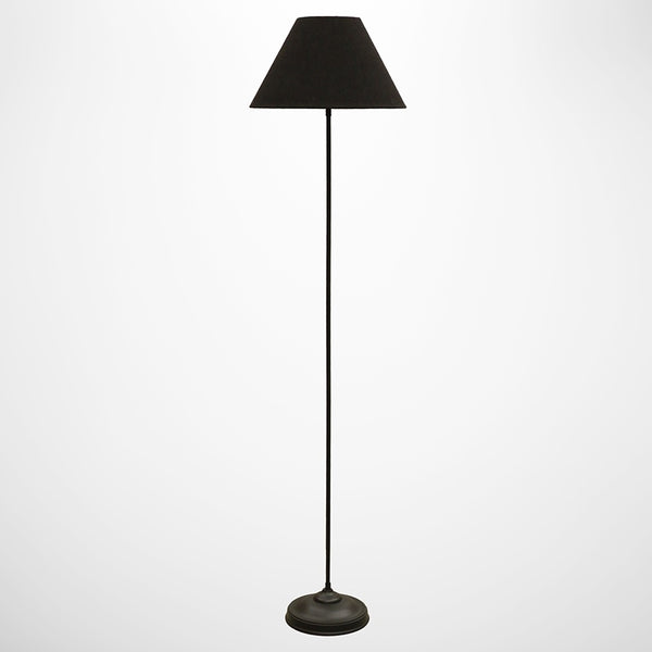 Parisian Style Floor Lamp Base in Matt Black