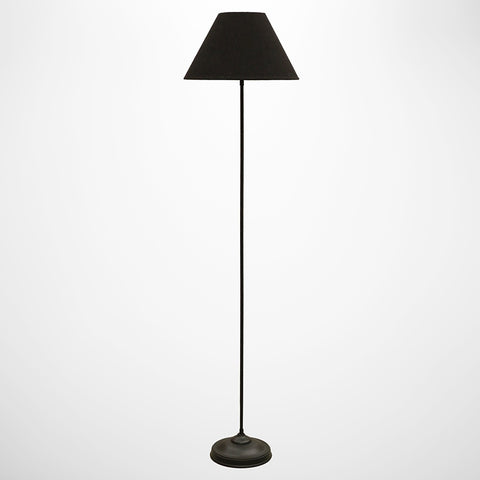 Parisian Style Floor Lamp Base in Matt Black