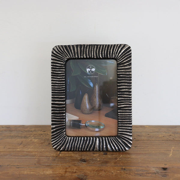 Filette Photo Frame in Bronze Finish 4x6