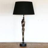 Amore Lamp Base in Antique Brass Finish