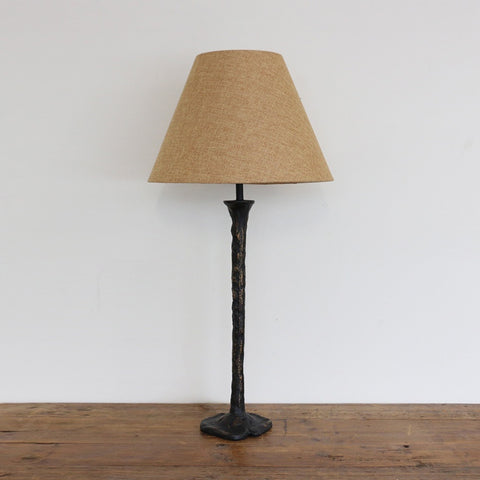 Clara Table Lamp Base in Antique Brass Finish
