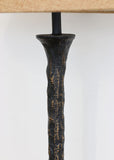 Clara Table Lamp Base in Antique Brass Finish