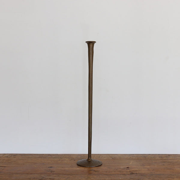 Forged Medium Candlestick in Antique Brass Finish