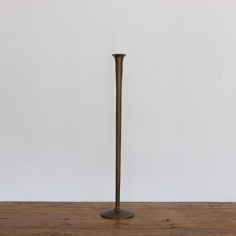 Forged Medium Candlestick in Antique Brass Finish