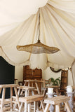Phoebe Antique Brass Finish Hanging Light