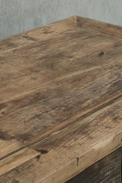Antique Wooden Console With Drawers 1020