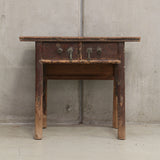 Antique Wooden Console with Drawers 970L
