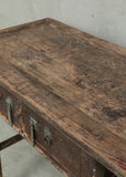 Antique Wooden Console with Drawers 970L