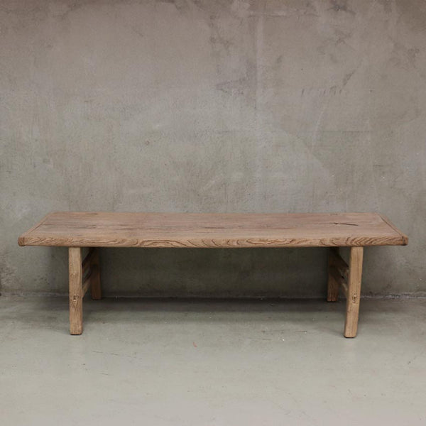 Antique Wooden Coffee Table Large