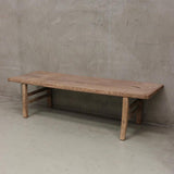 Antique Wooden Coffee Table Large