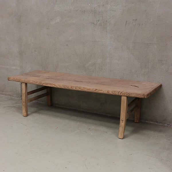 Antique Wooden Coffee Table Large