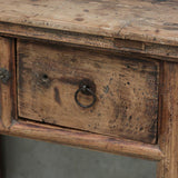 Antique Wooden Console with Drawers 650L