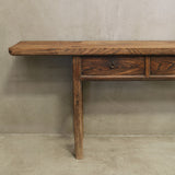Antique Wooden Console with Drawers 2310L